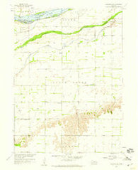 Columbus SW Nebraska Historical topographic map, 1:24000 scale, 7.5 X 7.5 Minute, Year 1958
