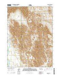 Comstock Nebraska Current topographic map, 1:24000 scale, 7.5 X 7.5 Minute, Year 2014