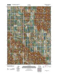 Comstock SE Nebraska Historical topographic map, 1:24000 scale, 7.5 X 7.5 Minute, Year 2011