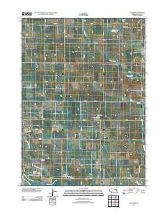 Concord Nebraska Historical topographic map, 1:24000 scale, 7.5 X 7.5 Minute, Year 2011