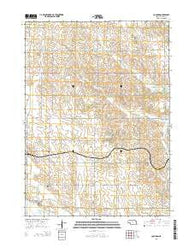Concord Nebraska Current topographic map, 1:24000 scale, 7.5 X 7.5 Minute, Year 2014