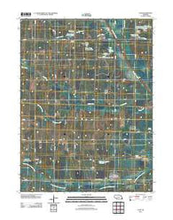 Cook Nebraska Historical topographic map, 1:24000 scale, 7.5 X 7.5 Minute, Year 2011