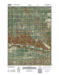 Cooper Canyon Nebraska Historical topographic map, 1:24000 scale, 7.5 X 7.5 Minute, Year 2011