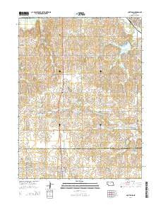 Cortland Nebraska Current topographic map, 1:24000 scale, 7.5 X 7.5 Minute, Year 2014