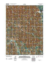 Cotesfield Nebraska Historical topographic map, 1:24000 scale, 7.5 X 7.5 Minute, Year 2011