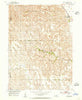 Cotesfield Nebraska Historical topographic map, 1:24000 scale, 7.5 X 7.5 Minute, Year 1953