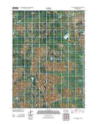 Cottonwood Lake Nebraska Historical topographic map, 1:24000 scale, 7.5 X 7.5 Minute, Year 2011
