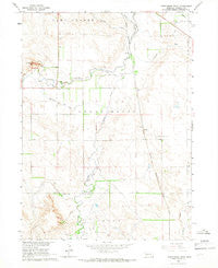 Courthouse Rock Nebraska Historical topographic map, 1:24000 scale, 7.5 X 7.5 Minute, Year 1965