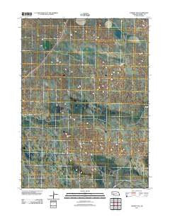 Cowboy Hill Nebraska Historical topographic map, 1:24000 scale, 7.5 X 7.5 Minute, Year 2011