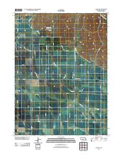 Cozad NW Nebraska Historical topographic map, 1:24000 scale, 7.5 X 7.5 Minute, Year 2011