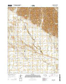 Cozad NW Nebraska Current topographic map, 1:24000 scale, 7.5 X 7.5 Minute, Year 2014
