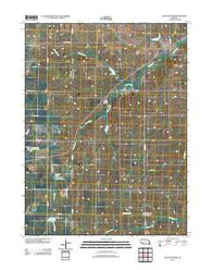 Crab Orchard Nebraska Historical topographic map, 1:24000 scale, 7.5 X 7.5 Minute, Year 2012