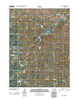 Crab Orchard Nebraska Historical topographic map, 1:24000 scale, 7.5 X 7.5 Minute, Year 2012