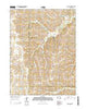 Crab Orchard Nebraska Current topographic map, 1:24000 scale, 7.5 X 7.5 Minute, Year 2014
