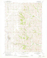 Craig Nebraska Historical topographic map, 1:24000 scale, 7.5 X 7.5 Minute, Year 1970