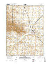 Crawford Nebraska Current topographic map, 1:24000 scale, 7.5 X 7.5 Minute, Year 2014