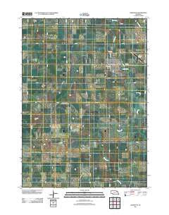 Creighton Nebraska Historical topographic map, 1:24000 scale, 7.5 X 7.5 Minute, Year 2011