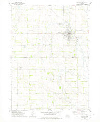 Creighton Nebraska Historical topographic map, 1:24000 scale, 7.5 X 7.5 Minute, Year 1974