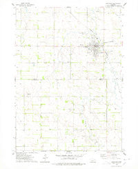 Creighton Nebraska Historical topographic map, 1:24000 scale, 7.5 X 7.5 Minute, Year 1974
