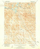 Crescent Lake Nebraska Historical topographic map, 1:62500 scale, 15 X 15 Minute, Year 1950