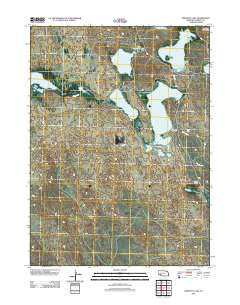 Crescent Lake Nebraska Historical topographic map, 1:24000 scale, 7.5 X 7.5 Minute, Year 2011