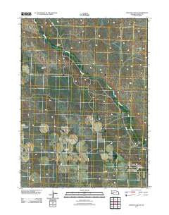 Crescent Lake SE Nebraska Historical topographic map, 1:24000 scale, 7.5 X 7.5 Minute, Year 2011