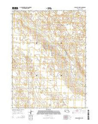 Crescent Lake SE Nebraska Current topographic map, 1:24000 scale, 7.5 X 7.5 Minute, Year 2014