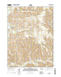 Creston Nebraska Current topographic map, 1:24000 scale, 7.5 X 7.5 Minute, Year 2014