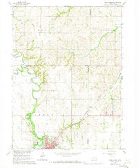 Crete North Nebraska Historical topographic map, 1:24000 scale, 7.5 X 7.5 Minute, Year 1964