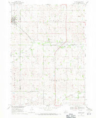 Crofton Nebraska Historical topographic map, 1:24000 scale, 7.5 X 7.5 Minute, Year 1968