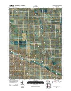 Crookston East Nebraska Historical topographic map, 1:24000 scale, 7.5 X 7.5 Minute, Year 2011