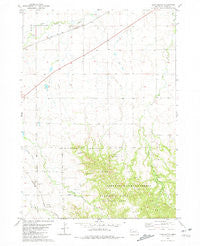 Crow Butte Nebraska Historical topographic map, 1:24000 scale, 7.5 X 7.5 Minute, Year 1980