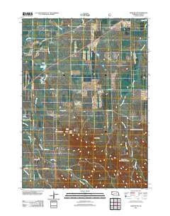 Crow Butte Nebraska Historical topographic map, 1:24000 scale, 7.5 X 7.5 Minute, Year 2011