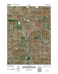Curry Lake Nebraska Historical topographic map, 1:24000 scale, 7.5 X 7.5 Minute, Year 2011