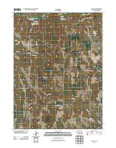 Curtis SE Nebraska Historical topographic map, 1:24000 scale, 7.5 X 7.5 Minute, Year 2011