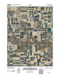 Dalton SE Nebraska Historical topographic map, 1:24000 scale, 7.5 X 7.5 Minute, Year 2011