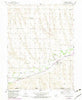 Danbury Nebraska Historical topographic map, 1:24000 scale, 7.5 X 7.5 Minute, Year 1957