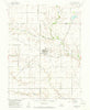 Davenport Nebraska Historical topographic map, 1:24000 scale, 7.5 X 7.5 Minute, Year 1960