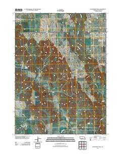 Davenport Table Nebraska Historical topographic map, 1:24000 scale, 7.5 X 7.5 Minute, Year 2011