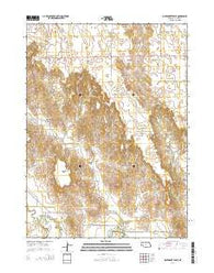 Davenport Table Nebraska Current topographic map, 1:24000 scale, 7.5 X 7.5 Minute, Year 2014