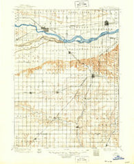 David City Nebraska Historical topographic map, 1:125000 scale, 30 X 30 Minute, Year 1899
