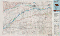 David City Nebraska Historical topographic map, 1:100000 scale, 30 X 60 Minute, Year 1985