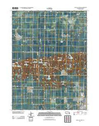 David City West Nebraska Historical topographic map, 1:24000 scale, 7.5 X 7.5 Minute, Year 2011