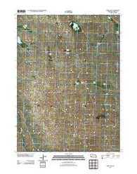 Deer Lake Nebraska Historical topographic map, 1:24000 scale, 7.5 X 7.5 Minute, Year 2011