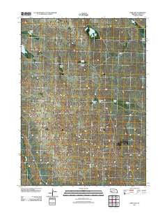 Deer Lake Nebraska Historical topographic map, 1:24000 scale, 7.5 X 7.5 Minute, Year 2011