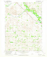 Deloit NE Nebraska Historical topographic map, 1:24000 scale, 7.5 X 7.5 Minute, Year 1963