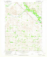 Deloit NE Nebraska Historical topographic map, 1:24000 scale, 7.5 X 7.5 Minute, Year 1963