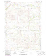 Deloit NW Nebraska Historical topographic map, 1:24000 scale, 7.5 X 7.5 Minute, Year 1963