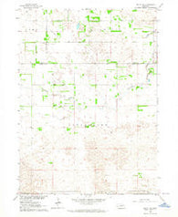 Deloit SW Nebraska Historical topographic map, 1:24000 scale, 7.5 X 7.5 Minute, Year 1963