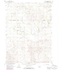 Deloit SW Nebraska Historical topographic map, 1:24000 scale, 7.5 X 7.5 Minute, Year 1963